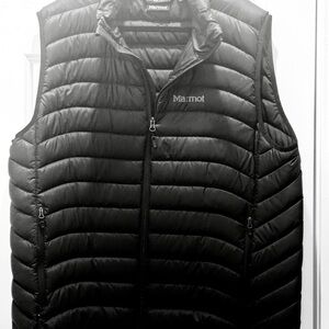 Marmot Charcoal Quilted Vest for Men